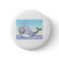happy splashing whale pins