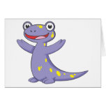 Happy Spotted Salamander cards