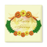 Happy Spring magnets