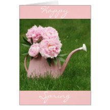 Happy Spring Peonies Cards