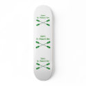Happy St. Paddle's Kayak skateboards