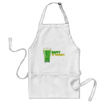 Happy St. Patrick's Day Apron