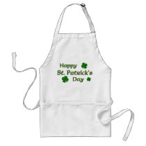 Happy St. Patrick's Day Apron