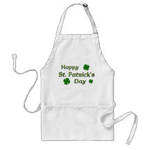 Happy St. Patrick's Day Apron