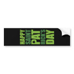 Happy St. Patrick's Day bumper stickers