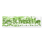 Happy St. Patrick's Day bumper stickers