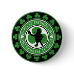 Happy St. Patrick's Day button