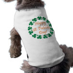 Happy St. Patrick's Day pet clothing