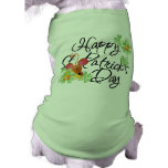 Happy St. Patrick's Day Dog t-shirt pet clothing
