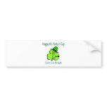 Happy St Patrick's Day Erin go Bragh bumper stickers