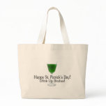 Happy St Patricks Day Green Drink bags