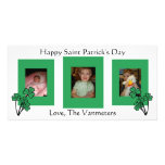 Happy St. Patrick's Day Photo Card photo cards