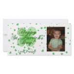 Happy St. Patrick's Day Photo Card photo cards