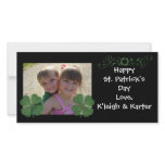 Happy St. Patrick's Day Photo Card photo cards