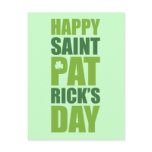 Happy St. Patrick's Day postcards