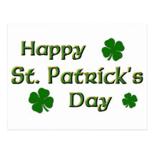 Happy St. Patrick's Day Postcard