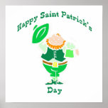Happy St Patricks Day posters