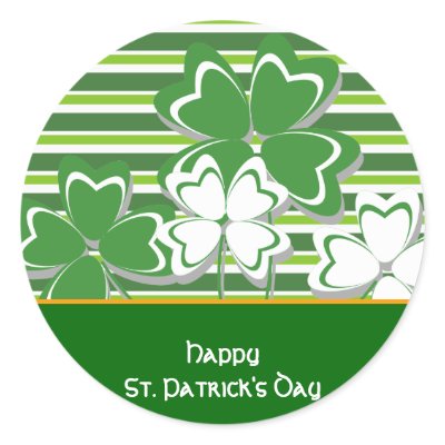 Happy St. Patrick's Day Sticker by zazzleproducts1