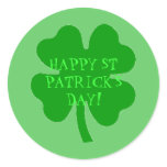 HAPPY ST PATRICK'S DAY! STICKERS