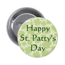 Happy St. Patty's Day Button