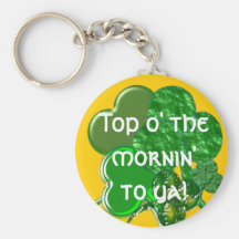 Happy St. Patty's Day - Keychain - Personalise