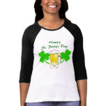 Happy St. Patty's Day! Lucky Shamrocks T- Shirt
