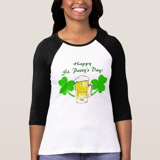 Happy St. Patty's Day! Lucky Shamrocks T- Shirt