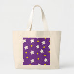 Happy Stars Purple Bag