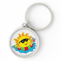 Happy Sun in the Pool