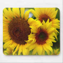 Happy Sunflowers mousepads