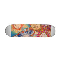 Happy Suns Skate Deck