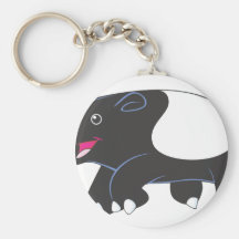 Happy Tapir Keychain