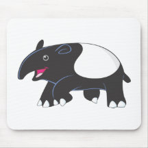 Happy Tapir Mouse Pads