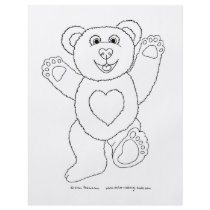 Happy Teddy Full Color Flyer