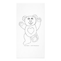 Happy Teddy Photo Cards