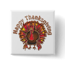 HAPPY THANKGIVING TURKEY by SHARON SHARPE Pin