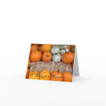 Happy Thanksgiving 2010 Pumpkin Notecard