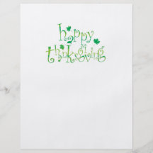 Happy Thanksgiving Flyer