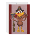 Happy Thanksgiving Holiday Turkey Invitations