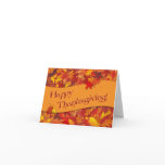 Happy Thanksgiving Note Card