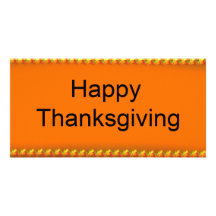 Happy Thanksgiving Photo Cards