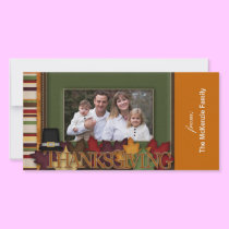 Happy Thanksgiving photo cards
