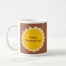 Happy Thanksgiving Pie Mug