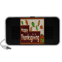 Happy Thanksgiving Travelling Speaker