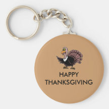 HAPPY THANKSGIVING - TURKEY KEY CHAIN