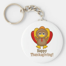 Happy Thanksgiving! Turkey Key Chains