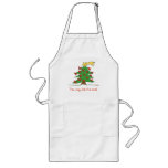 Happy Tree Christmas Apron