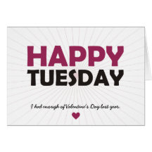 Happy Tuesday Greeting Cards