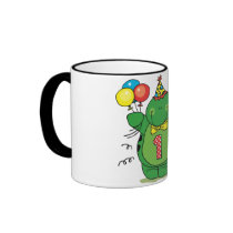 Happy Turtle 1st Birthday Mug