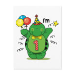 Happy Turtle 1st Birthday postcards
